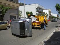 Incidente in via Soleto il 13 maggio 2009