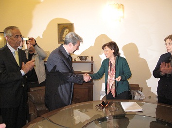 Proclamazione Sindaco Giancarlo Coluccia 15 aprile 2010